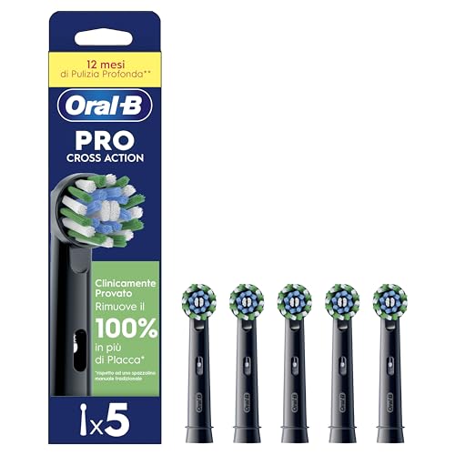 Oral-B Spazzolino Elettrico Ricaricabile Vitality Pro Nero, 1 Testina. 1 Spazzolino
