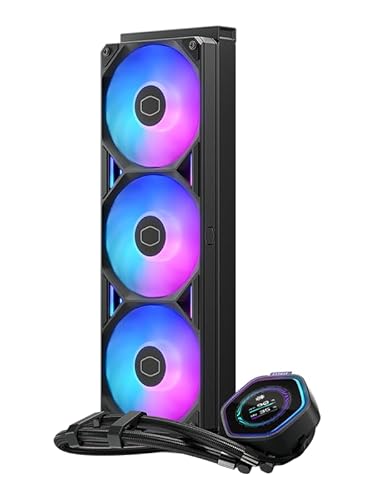 Cooler Master MasterLiquid 360 Atmos II LCD ARGB - vue 3