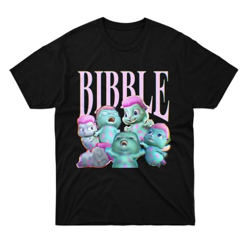 T-Shirt Bibble Unisex Gift for Men Sleeve Collage Girl Women Friend Boy Family Multicoloured