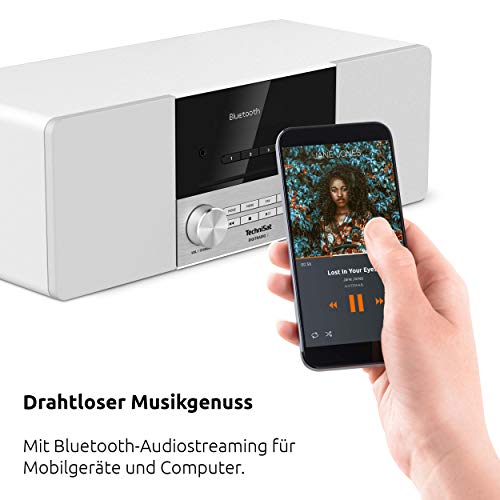 TechniSat DIGITRADIO 3 - Stereo DAB Radio Kompaktanlage (DAB+, UKW, CD-Player, Bluetooth, USB, Kopfhöreranschluss, AUX… - Image 6
