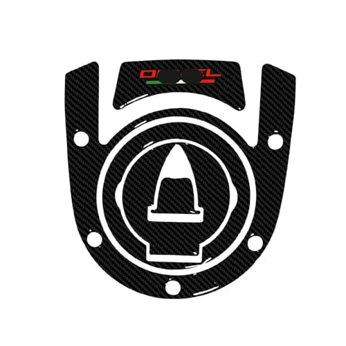 Sticker bouchon réservoir moto carbone anti-rayure pour Diavel XDiavel S