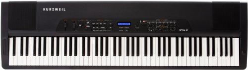 Kurzweil SPS4-8 Piano portable Noir - Les Beatles, Paul McCartney, John Lennon, RIngo Starr, George Harrison Kurzweil SPS4-8 Piano portable Noir