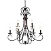 CWI Lighting 9817P29-9-121 9 Light Chandelier with Oil Rubbed Brown Finish, Oil Rubbed Brown Finish