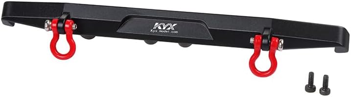 PALUMMA Rear Aluminum Bumper for Traxxas 1/18 TRX-4M K10 Rc Defender Upgrade Parts RC Crawler Car