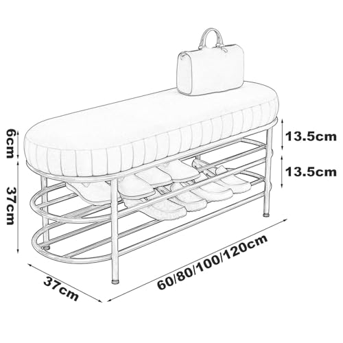 Meuble étagère à chaussures à 3 niveaux pour entrée encombrée