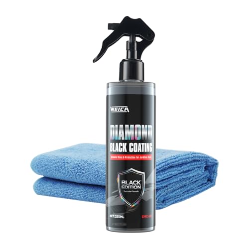 WEICA Black CAR Coating Spray | Ceramic Shine Wax for Black ...