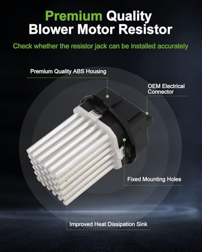 Image of SCITOO Air Conditioning Heater HVAC Blower Motor Resistor Regulator for 2010-15 for Mercedes-Benz Sprinter 2500,for Mercedes-Benz Sprinter 3500,OE-8212992,0008212992,555945,JA1742,68012613AA,ABR40000P