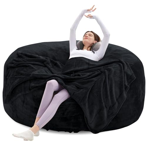 big bean bag chairs for adults，6FT，bean bag chair with filler