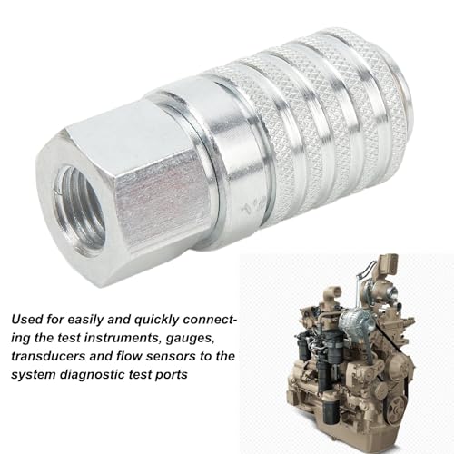 Image of Bewinner PD242 Series PD Steel Hydraulic Test Port and Diagnostic Equipment Quick Connect Coupler with Female Pipe Thread for 's SensoControl, Bewinneri9uh263ngd