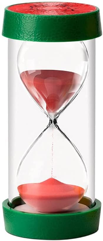 Fruit Hourglass Set Timer 15/20/30/45/60 Minutes Fashion Home Decoration Accessories Children's Ornaments Creative Gifts (Size : 45min/60mins) (45min/60mins)