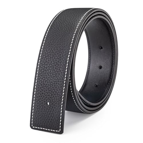 Men's/Women's Cowhide Genuine Leather Belt Replacement Belt Strap Width 38MM /32MM
