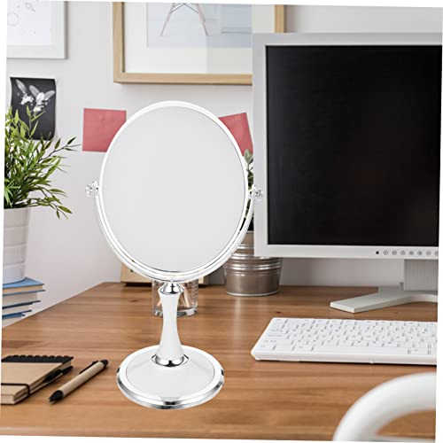 Espejo de maquillaje giratorio doble cara 6 pulgadas miniatura 4