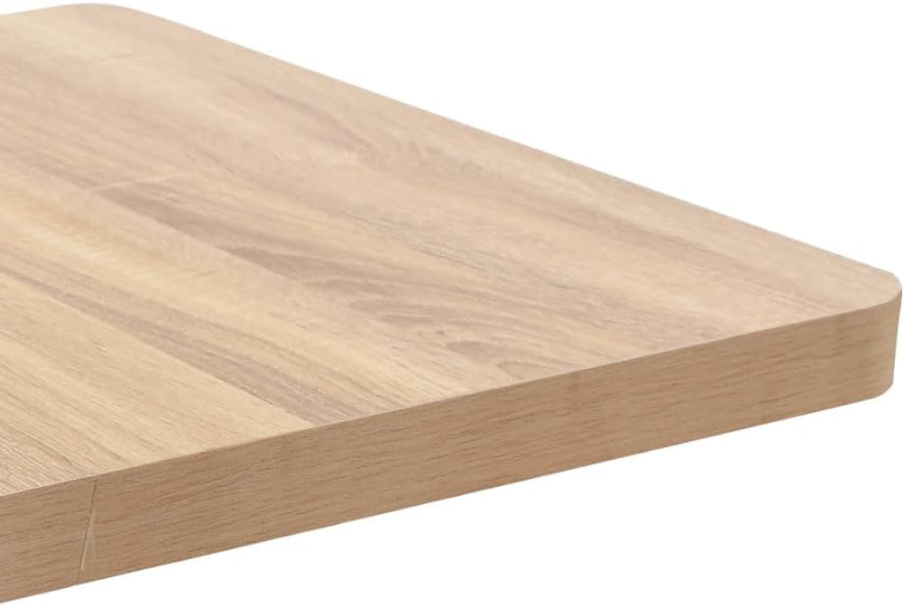 OHMG Table de Bar Carré Haute Cuisine Mange-Debout avec Plateau en Bois MDF,Tables Basse,Bistro,Tables à Manger,pour Bistro Salon Salle à Manger Terrasse (D)