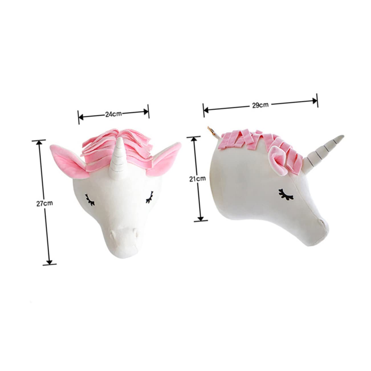 DECHOUS 1pièce Décoration Murale Garçon Fille Mur Décoratif Licorne Pendaison Mural Garçon Fille Ornement Animalier Chambre