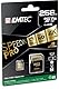 EMTEC SD Card 256GB SDXC (CLASS10) Speedin V30 A1 4K Adapter