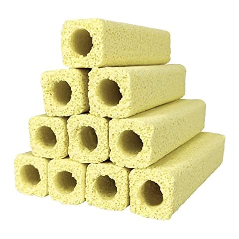 CHengQiSM | 10 Pcs Aquarium Bio Filter Media, Porous Nano Biological Filter Mdeia for Aquarium Fish Planted Tank(Square) Cover