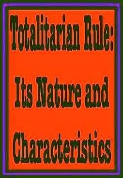 Paperback Totalitarian Rule: Its Nature and Characteristics Book