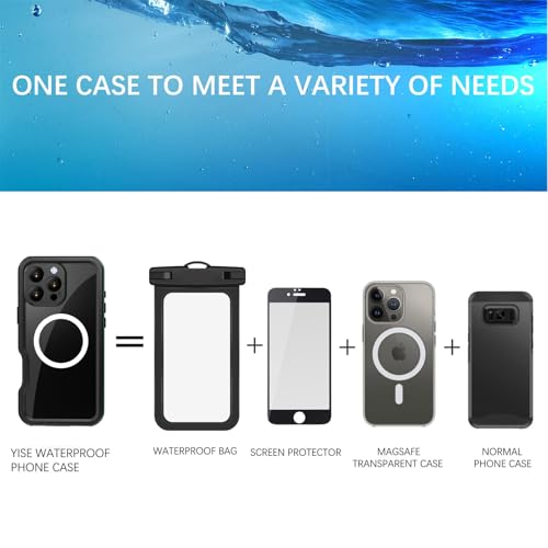 Coque étanche pour iPhone 16 Pro Max MagSafe protégeant contre l'eau et les chutes - 7