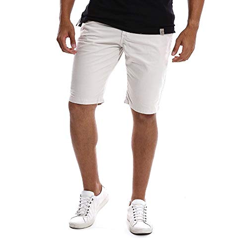 Kit com 5 Bermudas Masculinas Sarja Brim Coloridas Baratas Tamanho:40