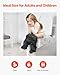 VEVOR Toilet Seat Covers Disposable,20 Pieces Portable Potty Training Toilet Seat Covers,4 Pack Extra Large Waterproof Potty Cover,for Adult, Kids, Travel, Public Restroom & Airplane