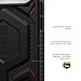 URBAN ARMOR GEAR UAG Designed for iPhone 17 Pro Max Case Monarch Pro - Compatible with MagSafe Military Grade Protective Cover, Kevlar Black