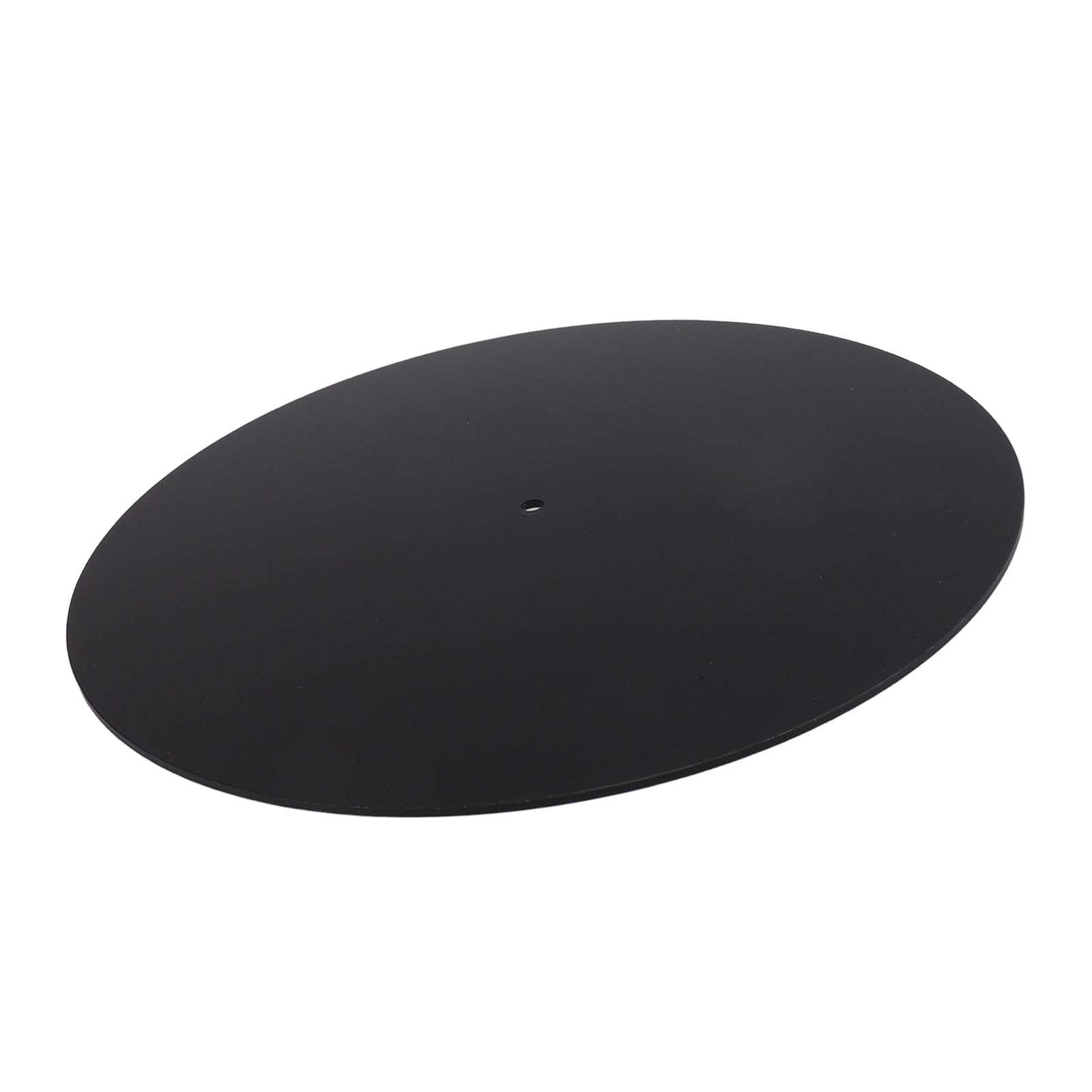 Ejoyous Tappetino per Giradischi in Acrilico, Tappetino per Giradischi da 12 Pollici, Effetto Luminoso Antiriduzione del Rumore Statico, per Piatto 300 X 300 X 3 Mm per Ascolto HiFi e Domestici (#1)