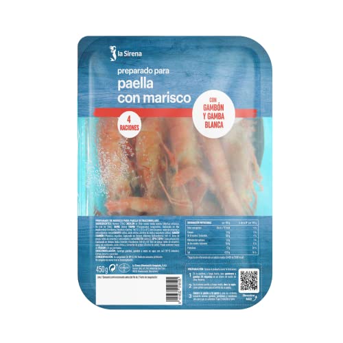 La Sirena Preparado para Paella, 450g (Congelado)
