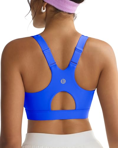 Image of RUNNING GIRL High Impact Sports Bras for Women, High Support Running Adjustable Workout Sports Bras with Sewn in Pads