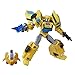 Transformers Spielzeuge Cyberverse Deluxe-Klasse Bumblebee Action-Figur, Sting Shot Action Attacke und Build-A-Figure Element, Für Kinder ab 6 Jahren, 12,5 cm