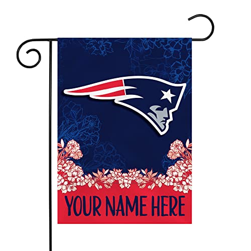 Image of Rico Industries NFL Standard /Primary Personalized 13 inch x 18 inch Double Sided Garden Flag