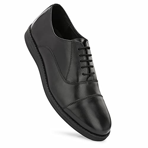 Image of Legwork Men's Leather Police Oxford 2.0 Shoes for Men and Boys