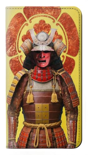 Étui flip Samsung S26 cuir housse de protection Japan Warrior rigide