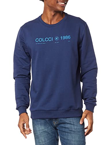 Blusa de moletom 1986, Colcci, Masculino, Azul Darkness, XGG
