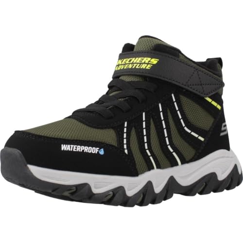 Skechers Kids Rugged Ranger Sneaker, Black/Grey...