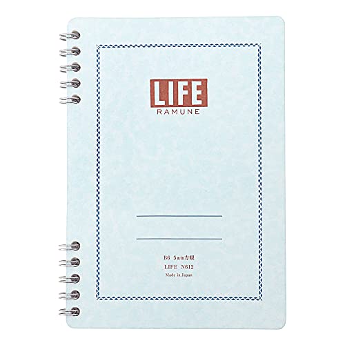 Cahier à anneaux Ramune B6 haut de gamme en papier japonais
