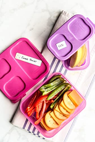 Removeable, Write-On Food Bottle Labels, Write-On, Self-Laminating, Freezer Safe Waterproof Kids Name Labels For Baby Bottles, Sippy Cup For Daycare School, Dishwasher Safe (Simply Colors, Set Of 2) #TOP3