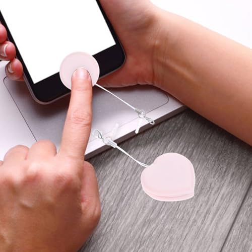 GALPADA Limpiador Reutilizable de Pantalla para Teléfono y Gafas, Paño de Microfibra Tipo Gamuza, Colgante Práctico para Limpiar Lentes de Cámara y Dispositivos Color Aleatorio - imagen 5