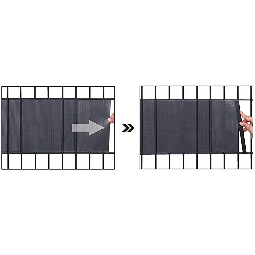 Strisce di recinzione in PVC extra spesso per balconi e terrazze con clip per una maggiore privacy esterna e un aspetto estetico