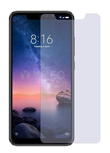 Image of Anti Glare Matte Finish Anti-Fingerprint 9H Tempered Glass Screen Protector for MI Redmi Note 6 Pro (Transparent)