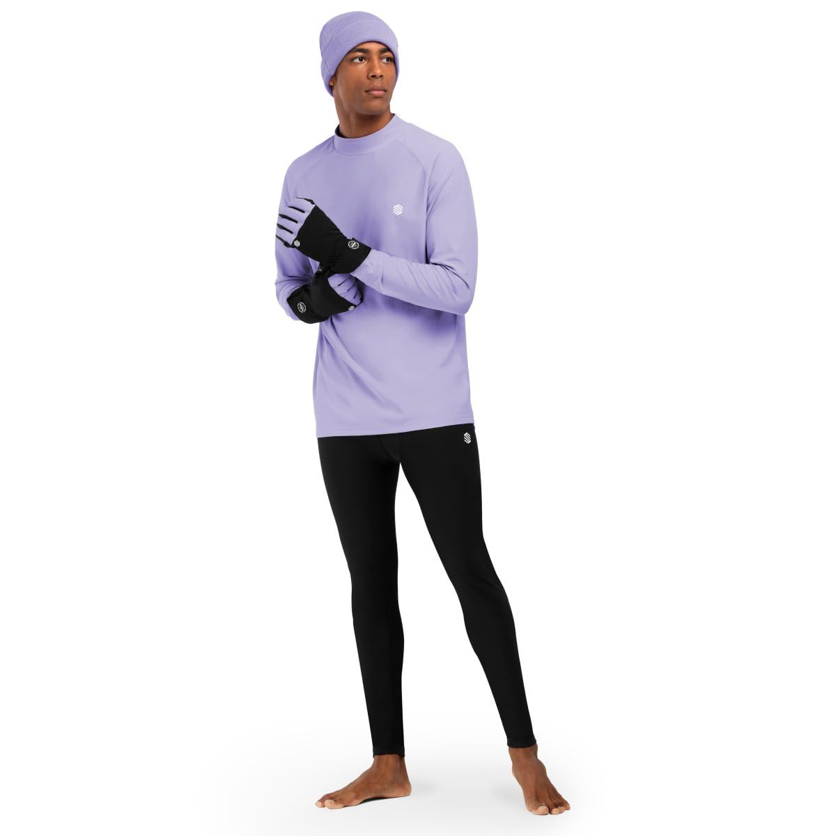 SIROKO - sous-Maillot Thermique Sports d'hiver Slush Violet