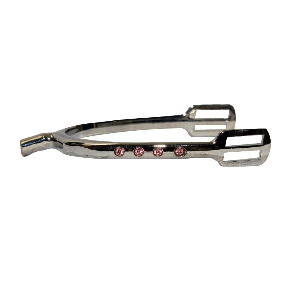 Ovation Jewel Spur Straps 19 Diamond/Silver