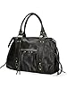 Gave Lux Sac à Bandoulière Femme en Cuir Véritable, Fait Main en Italie - Grand Sac Élégant Pour Usage Quotidien - Design Italien Authentique - Collection Luxe - 41 x 28 x 13 cm, Noir #1