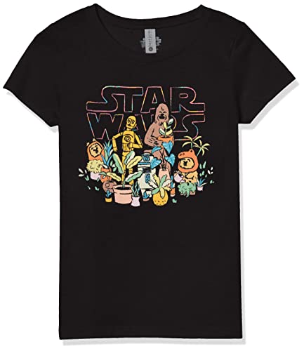 T-shirt Star Wars fille manches courtes vêtement coton col rond