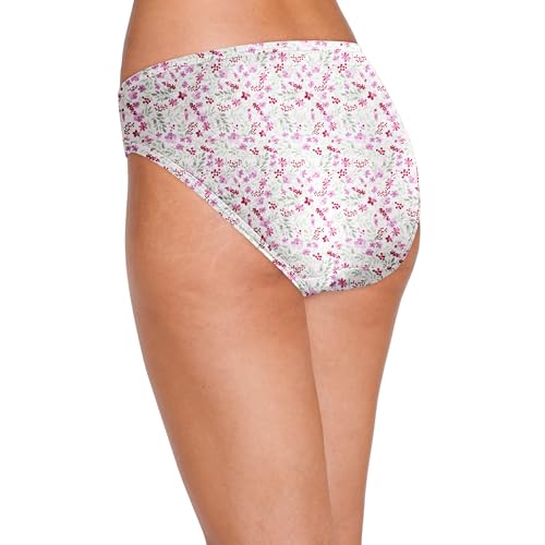 Image of Jockey Women's Underwear Plus Size 100% Cotton Elance French Cut - 3 Pack