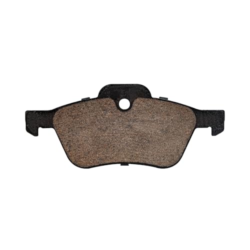 Image of Detroit Axle - FRONT Ceramic Brake Pads w /Hardware Kit for 2002-2008 Mini Cooper 2003 2004 2005 2006 2007 Replacement - 2pc Set