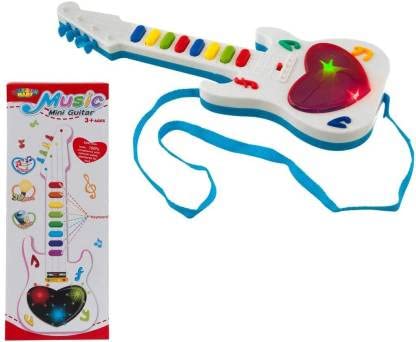 kmc kidoz Mini Musical Guitar 3D Light for Kids