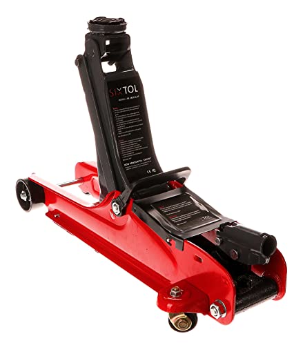 SIXTOL SX Jack Mobiler Hydraulikheber Niedrigprofil | Zum Wechseln von Autorädern | Auf Rädern (2,5T)