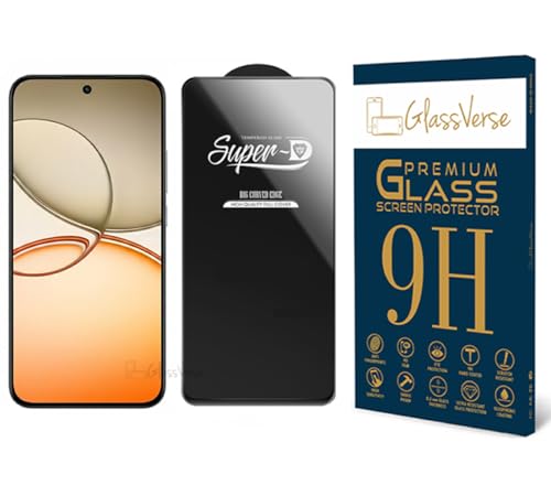 Image of GlassVerse 9H Gorilla Tempered Glass for Realme Narzo 90 5G | HD Clarity Screen Protector, Ultra Strong 9H Protection, Edge to Edge, Case Friendly, Hassle-less Installation Kit Included. (Pack of 1)