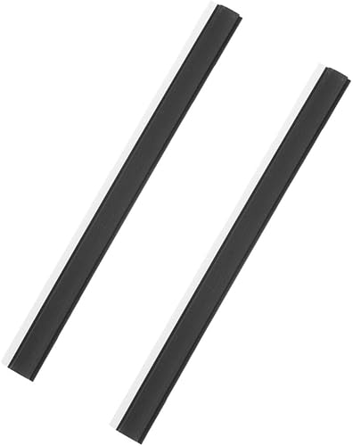 LIFKOME 2 tiras de goma de repuesto para recogedor de polvo, recambio de borde, tiras de prensado de entrada, recogedor de labios, recogedor de