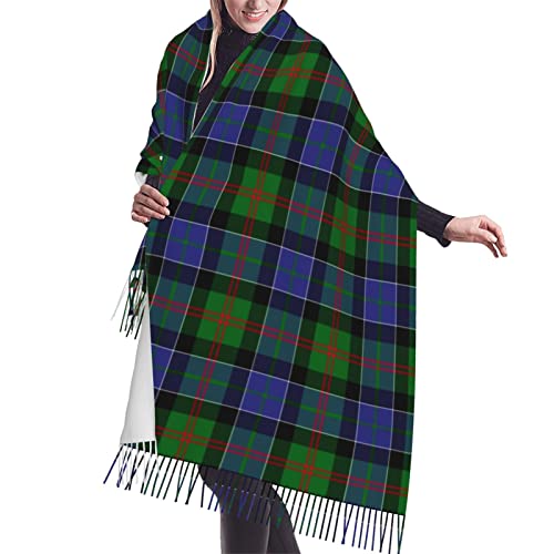 Winter Warm Wrap Shawl Tartan Of The Scottish Clan Scrymgeour Print Scarves Blanket Scarf For Women Men - Main Image
